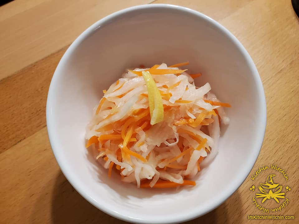 Carrots and Radish Salad Image / なます 画像