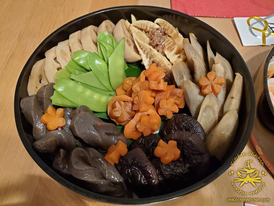 Japanese New Year 2020 Vegetable Tray (3/3) Image / おせち料理野菜  (3/3) 画像