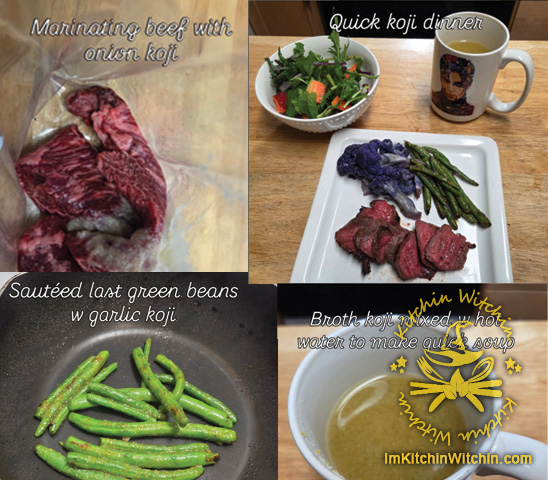 A Quick Koji Dinner Image / 麹はおいしいだけじゃなくて簡単にお料理が! 画像